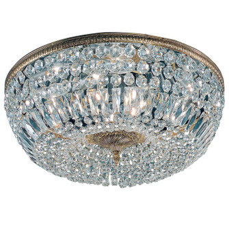 Crystal Baskets Eight Light Flush/Semi-Flush Mount in Olde World Bronze (92|52824 OWB I)