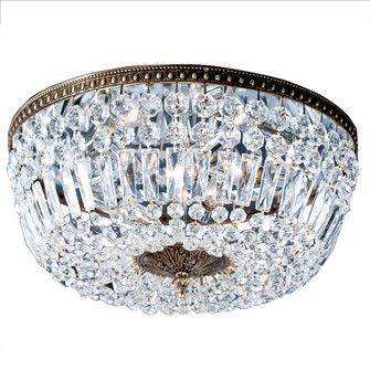 Crystal Baskets Five Light Flush/Semi-Flush Mount in Millennium Silver (92|52518 MS I)