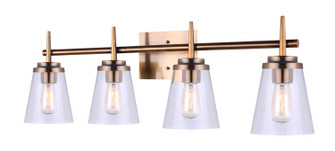 Perla Four Light Vanity in Metal (387|IVL703A04GD)