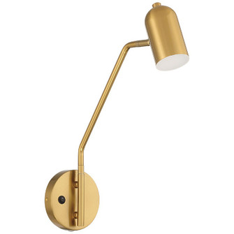 Lizbo LED Reading Light in Antique Brushed Brass (18|72016LEDD-ABB)