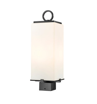 Sana Two Light Outdoor Post Mount Fixture in Black (224|593PHMS-BK)