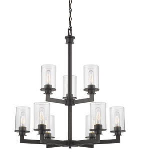 Savannah Nine Light Chandelier in Bronze (224|462-9BRZ) Savannah Nine Light Chandelier in Bronze (224|462-9BRZ)