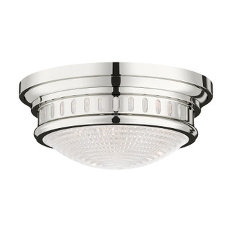Berwick Three Light Ceiling Mount in Polished Nickel (107|73053-35)