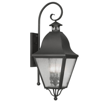 Amwell Four Light Outdoor Wall Lantern in Bronze (107|2558-07)