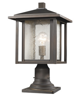 Aspen One Light Outdoor Pier Mounted Fixture in Oil Rubbed Bronze (224|554PHB-554PM-ORB)