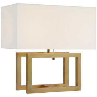 Galerie LED Table Lamp in Hand-Rubbed Antique Brass (268|PCD 3012HAB-L)