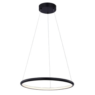 Circola LED Pendant in Matte Black (102|NSH-4481-MBLK)