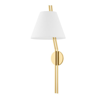 Shokan One Light Wall Sconce in Aged Brass (70|6511-AGB)