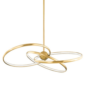 Alula LED Chandelier in Vintage Brass (68|341-42-VB)