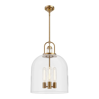 Lancaster Four Light Pendant in Aged Gold (452|PD461104AG)