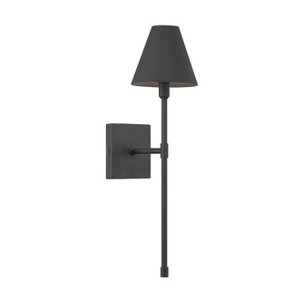 Jefferson One Light Wall Sconce in Matte Black (51|9-5201-1-89)