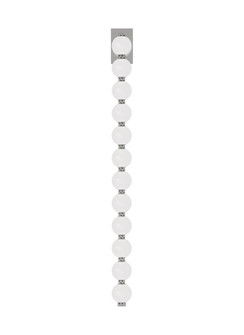 Perle LED Wall Sconce in Polished Nickel (182|SLWS23027N)