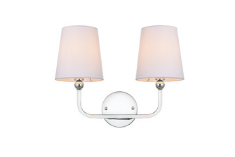 Colson Two Light Bath Sconce in Chrome (173|LD7322W16CH)