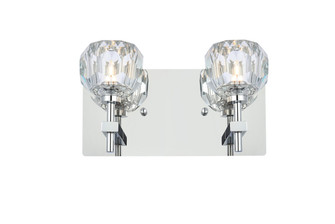Graham Two Light Wall Sconce in Chrome and Clear (173|3509W11C)
