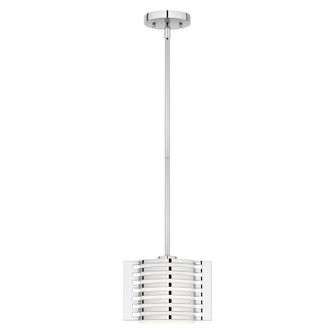 Hilliard One Light Mini Pendant in Polished Chrome (107|41031-05)