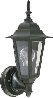 Aluminum Box Lanterns One Light Wall Mount in Black (19|790-15)