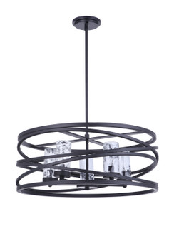 Five Light Pendant in Black (90|100508)