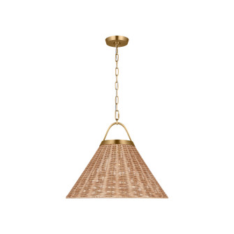 Whitby One Light Pendant in Burnished Brass (454|CP1441BBS) Whitby One Light Pendant in Burnished Brass (454|CP1441BBS)