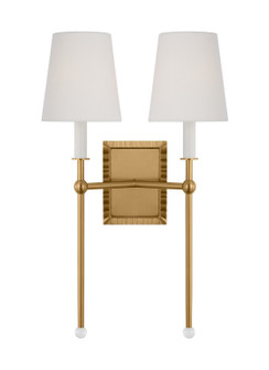 Baxley Two Light Wall Sconce in Burnished Brass (454|AW1202BBS)