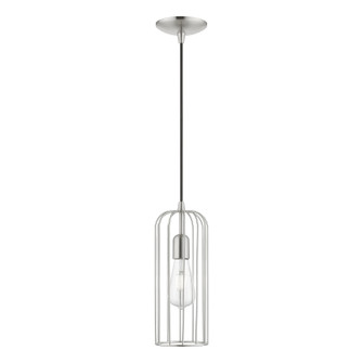 Glenbrook One Light Pendant in Brushed Nickel (107|49713-91)