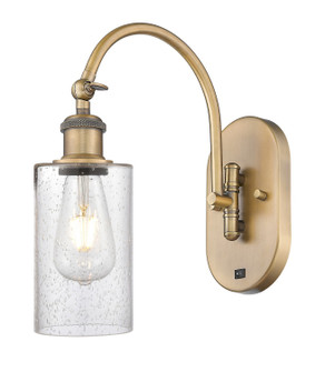 Ballston One Light Wall Sconce in Brushed Brass (405|518-1W-BB-G804) Ballston One Light Wall Sconce in Brushed Brass (405|518-1W-BB-G804)
