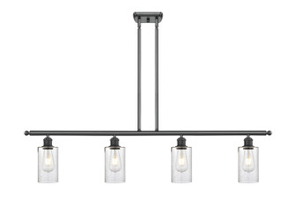 Ballston Four Light Island Pendant in Matte Black (405|516-4I-BK-G804)