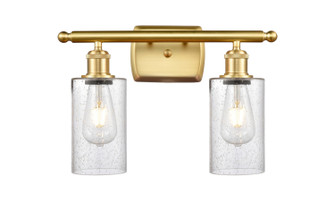 Ballston Two Light Bath Vanity in Satin Gold (405|516-2W-SG-G804)