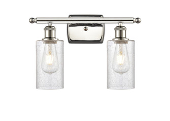 Ballston Two Light Bath Vanity in Polished Nickel (405|516-2W-PN-G804)