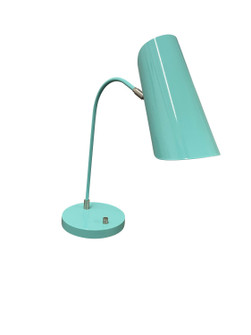 Logan One Light Table Lamp in Mint/Satin Nickel (30|L350-MTSN) Logan One Light Table Lamp in Mint/Satin Nickel (30|L350-MTSN)