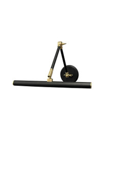 Amelia LED Picture Light in Black/Polished Brass (30|DALEDZ14-BLKPB)