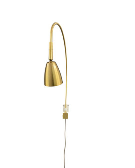 Arch LED Picture Light in Natural Brass (30|AALED-NTB)