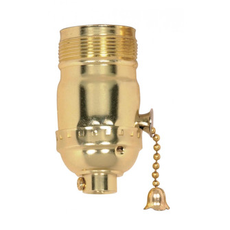 On-Off Pull Chain Socket in Brite Gilt (230|90-1409)