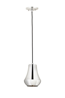 Auralume One Light Mini Pendant in Polished Nickel (405|654-1P-PN-7)