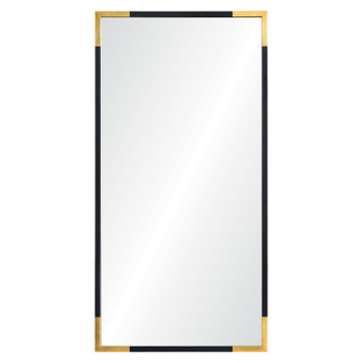 Osmond Mirror in Gold Leaf, Black (443|MT1831)