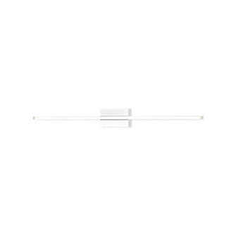 Vega Minor LED Wall Sconce in Black|Brushed Nickel|Gold|White (347|WS18236-BG)