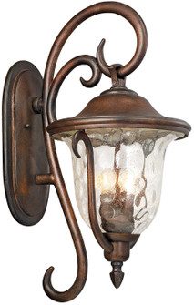 Santa Barbara Outdoor Three Light Outdoor Wall Bracket in Burnished Bronze (33|9002BB)