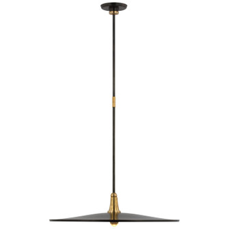Truesdell LED Pendant in Hand-Rubbed Antique Brass and Bronze (268|TOB 5492HAB/BZ-BZ)