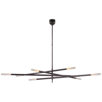 Rousseau LED Chandelier in Bronze (268|KW 5595BZ-EC)