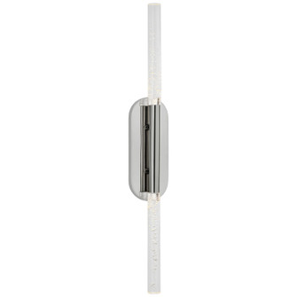 Rousseau LED Wall Sconce in Polished Nickel (268|KW 2287PN-SG)