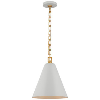 Theo LED Pendant in Soft White and Gild (268|JN 5321SW/G)