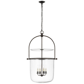 Lorford Four Light Lantern in Aged Iron (268|CHC 2271AI-CG)