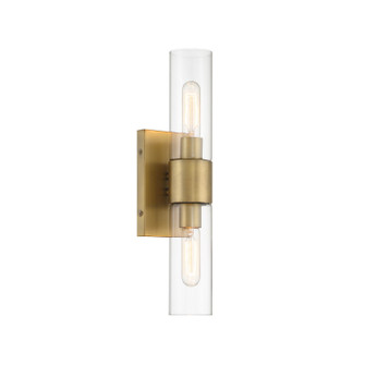 Anton Two Light Wall Sconce in Old Satin Brass (43|D286M-2WS-OSB)