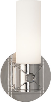 Jonathan Adler Maxime One Light Wall Sconce in POLISHED NICKEL (165|S632)