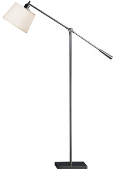 Real Simple One Light Floor Lamp in Gunmetal Powder Coat over Steel (165|1824)