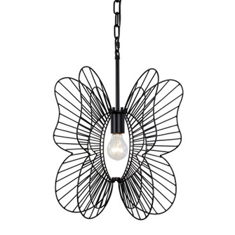 Monarch One Light Mini Pendant in Black (137|330P01BL)
