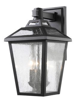 Bayland Three Light Outdoor Wall Sconce in Black (224|539M-BK)