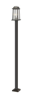 Millworks Two Light Outdoor Post Mounted Fixture in Oil Rubbed Bronze (224|574PHMS-536P-ORB)