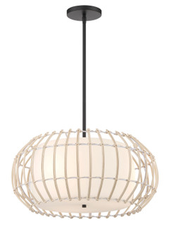 Watermill Three Light Pendant in Coal (7|1105-66A)