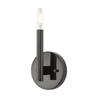 Copenhagen One Light Wall Sconce in Black Chrome (107|51171-46)