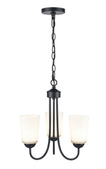 Ivey Lake Three Light Chandelier in Matte Black (59|9803-MB)